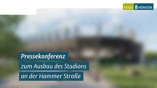 Pressekonferenz zur Stadionmodernisierung [upl. by Pollyanna333]