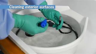 Endoscopy Reprocessing Tutorial STEP 2  Cleaning [upl. by Edgar]