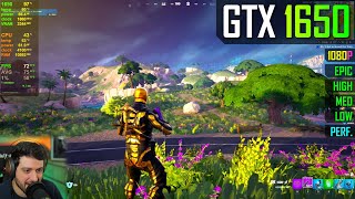 GTX 1650  Fortnite Chapter 5  Season 1 [upl. by Peper]