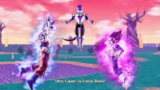 Dragon Ball Xenoverse 2  Ultra Fusion Ultra Vegito vs Frieza Black [upl. by Oznofla]