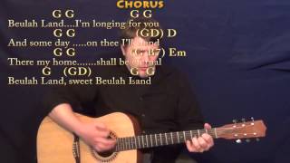 Beulah Land Squire Parsons Strum Guitar Cover Lesson in G with ChordsLyrics [upl. by Rapp189]