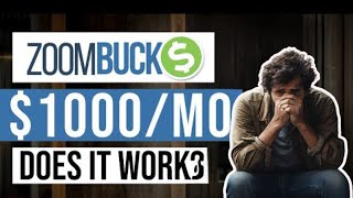 Can you make real money from zoombucks 20 no pay out  make money online 2024 [upl. by Folsom]