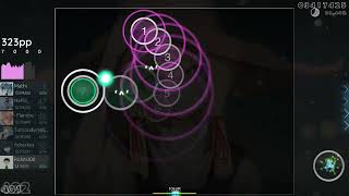 【osu】FAITH MOUNTAIN OF FAITH NM 9767 400pp FC！！！ [upl. by Nnyrb]