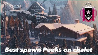 The BEST Spawn Peeks on Chalet 2023 [upl. by Sufur438]