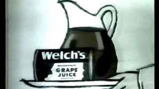 Welchs Grape Juice Animated Commercial 1974 [upl. by Thevenot73]