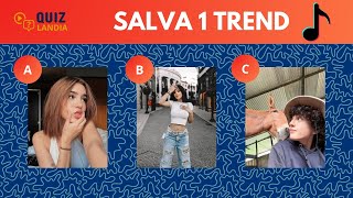 Salva 1 Trend de Tik Tok 🎶💃 ¿Qué Trend de Tik Tok prefieres 🤔🎶  QuizLandia [upl. by Lalage]