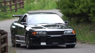 R32スカイラインGTR、NISMO限定エンジン信州サンデーミーティング [upl. by Auqenet]