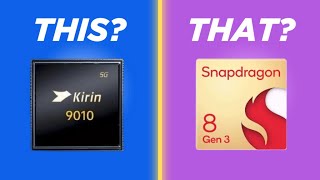 Huawei Kirin 9010 vs Snapdragon 8 Gen 3 [upl. by Davie]