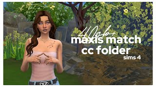 maxis match folder for the sims 4  8000 items  40 gb [upl. by Nitsuj]