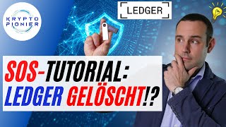 Ledger Pin vergessen amp Wallet gelöscht So kannst du es wieder herstellen [upl. by Grodin49]