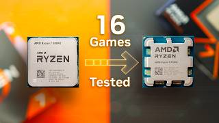 From Ryzen 7 3800X to 9700X  16 Games Tested [upl. by Drawe464]