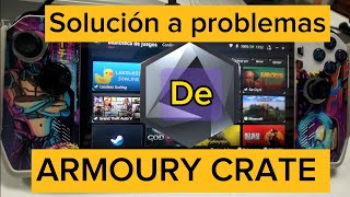 Solución a tus problemas con ARMOURY CRATE en la ROG ALLY [upl. by Eleanor]