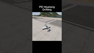 P51 mustang drifting dejavu initiald drifting fsx northamerican [upl. by Yolane72]