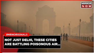 Delhi Air Pollution  Heres The List Of Most Polluted Cities In The World  English News [upl. by Nosnek873]