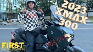 XMAX 300 2023 first impression review Magkano nga ba talaga [upl. by Anailuj170]