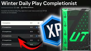 How to Complete Winter Daily Play Completionist Objectives 💥 EA FC 24 [upl. by Isidore174]