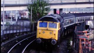 Railway Scenes at Poole in the 1980s [upl. by Nirej]