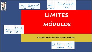 LIMITES COM MÓDULOS [upl. by Anne-Marie]