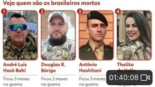 LIVE  MERCEN4RIO BRASILEIROS DURAM APENAS TRÊS MESES EM COMBATE CONTRA A RÚSSIA [upl. by Saudra]