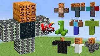 MUTANT WARDEN vs All Minecraft Bosses  Minecraft Mob Battle [upl. by Bealle]