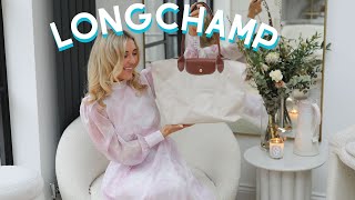 Longchamp Le Pliage Bag Review  Designer Bag Kate Middleton  Longchamp Le Pliage Bag Small V Large [upl. by Ariuqahs]