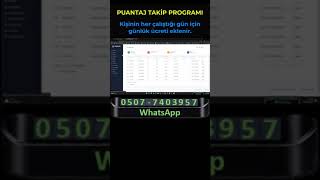 PUANTAJ TAKİP  Timesheet Program  2 [upl. by Brodeur392]