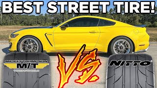 BUYER BEWARE Mickey Thompson ET Street SS vs Nitto NT555R2 Review on Supercharged Shelby GT350 [upl. by Burrow]