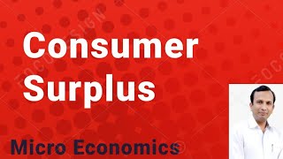 29 Consumer Surplus by integration method  by Hardev Thakur [upl. by Anawk]