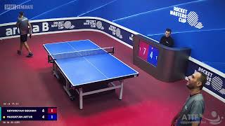 Table Tennis  GGevorgyan  AManukyan  09092024 2025 CET  RMCSP1 21348943 [upl. by Garv229]