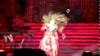 Beyonce Falls Down Stairs At Concert [upl. by Milman]