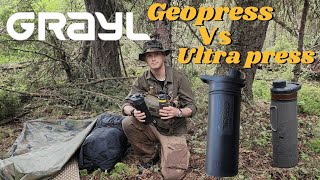 Grayl geopress vs Ultra press [upl. by Bucky]