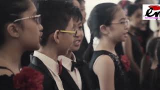 Christmas Carols by Childrens Choir eventmagiccomsg [upl. by Enileme]