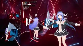 【Beat Saber】すーぱーぬこわーるど Super Nuko World  EXPERTビートセイバー [upl. by Giaimo]