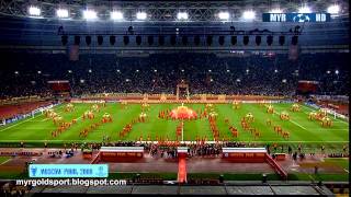 2008 UEFA Champions League Final Opening Ceremony Luzhniki Stadium Moscow [upl. by Mcgill]