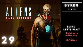 29 Pharos Spire Building Raid  Aliens Dark Descent Nightmare Blind Playthrough [upl. by Orips27]