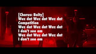 Boity Nasty C  Wuz Dat LYRIC VIDEO [upl. by Brunhilde]