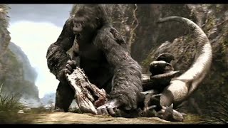 King Kong vs dinosaur 🦖 fight vrex fight movie clips [upl. by Casar]