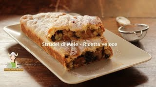 Strudel di mele  ricetta veloce [upl. by Hannahsohs]