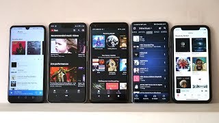 Spotify vs Apple Music Deezer YouTube Amazon  Best streaming app 2019 [upl. by Filide]