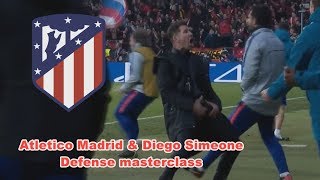 Atletico Madrid  Defense masterclass from Simeone  Tactical Analysis [upl. by Sabanrab]