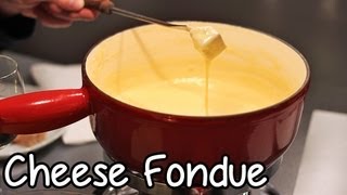 CHEESE FONDUE Authentic Family Recipe How Swiss People Make it [upl. by Tebzil880]