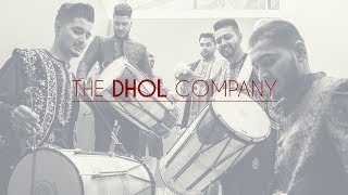 The DHOL Company  Groom  Baraat Entrance 4 X Drummers FULL VIDEO [upl. by Hurst]