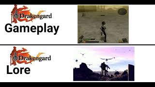 DRAKENGARD Gameplay vs Lore meme [upl. by Marih]