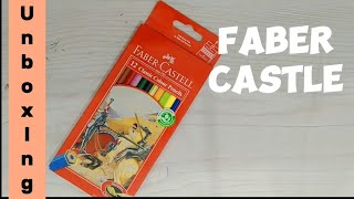 FABER CASTELL coloured pencils UnboxingReview Good Quality [upl. by Analise291]