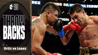 Throwbacks  Victor Ortiz vs Josesito Lopez Vicous Victor Fights With Broken Jaw [upl. by Greeson]