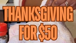 ThanksGiving Dinner for UNDER 50 CAD or 37 USD  Feeds 8 People [upl. by Kcirret]