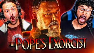 THE POPES EXORCIST 2023 MOVIE REACTION First Time Watching Full Movie Review  Russell Crowe [upl. by Maribel463]