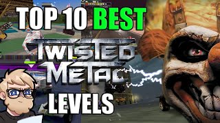 Top 10 BEST Levels In Twisted Metal [upl. by Keith]