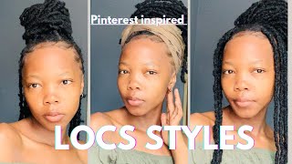 How to style faux locssoft locshair tutorial [upl. by Neelyaj]