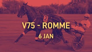 Uppsnack V75 Romme 61 [upl. by Evadnee]